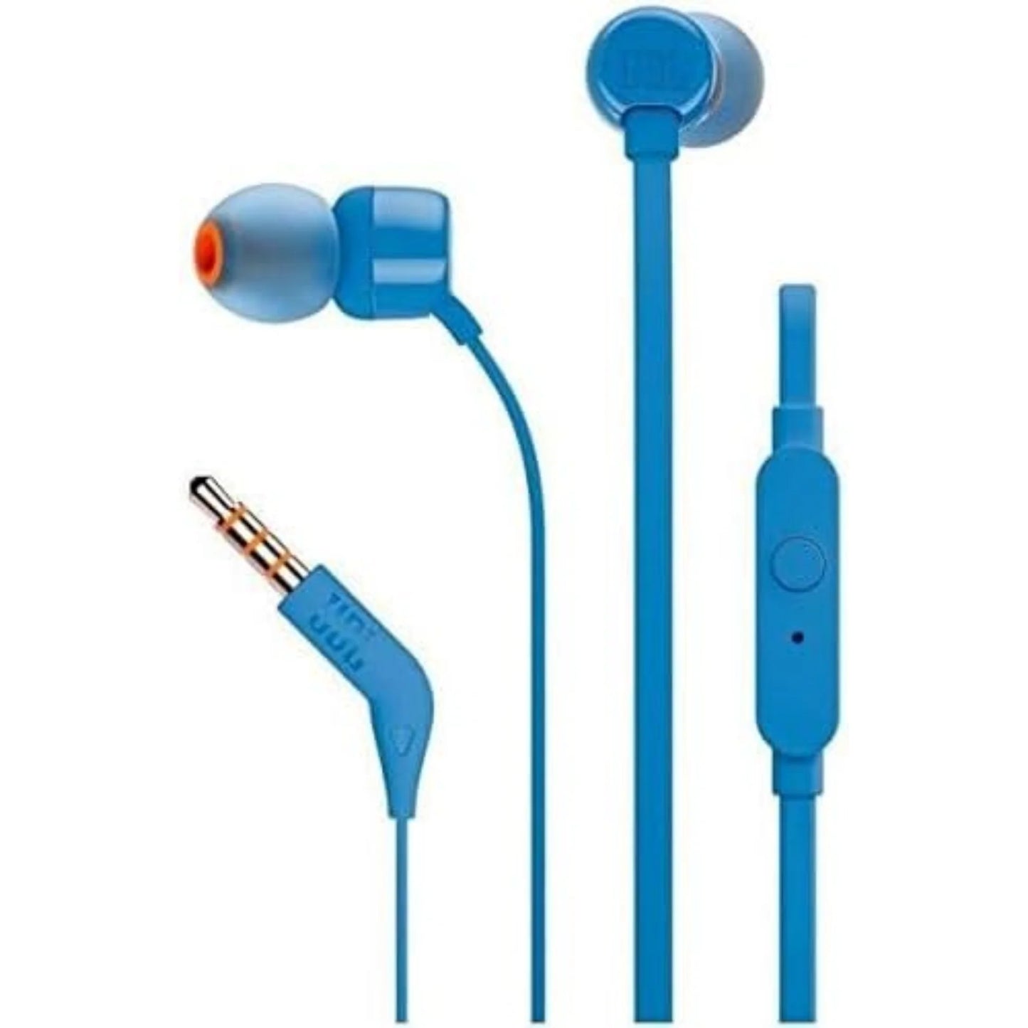 JBL Tune 110 Wired Handsfree with Mic – Original JBL Earphones