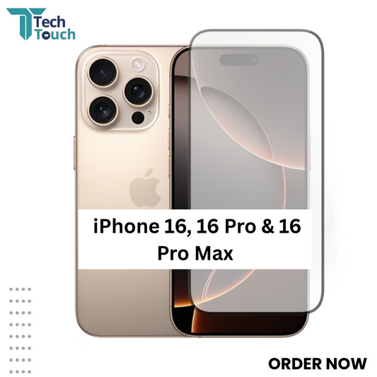 UV Nano Screen Protector – iPhone 16 / 16 Pro / 16 Pro Max