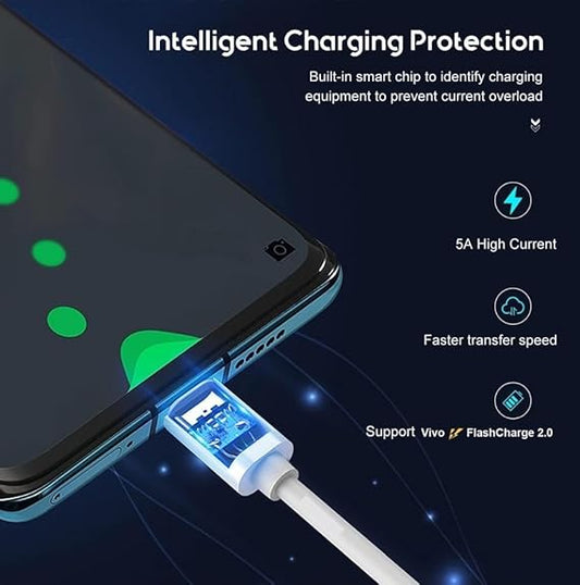Vivo Super Flash Charging Cable