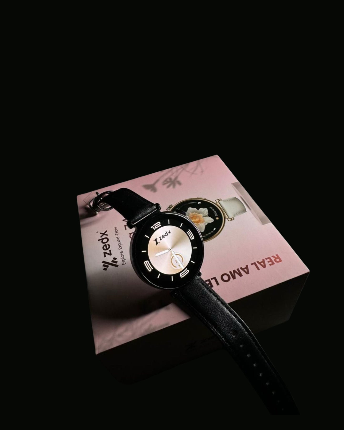 ZedX Verza Z4 Smartwatch -AMOLED Display, IP68 Waterproof, Bluetooth Call