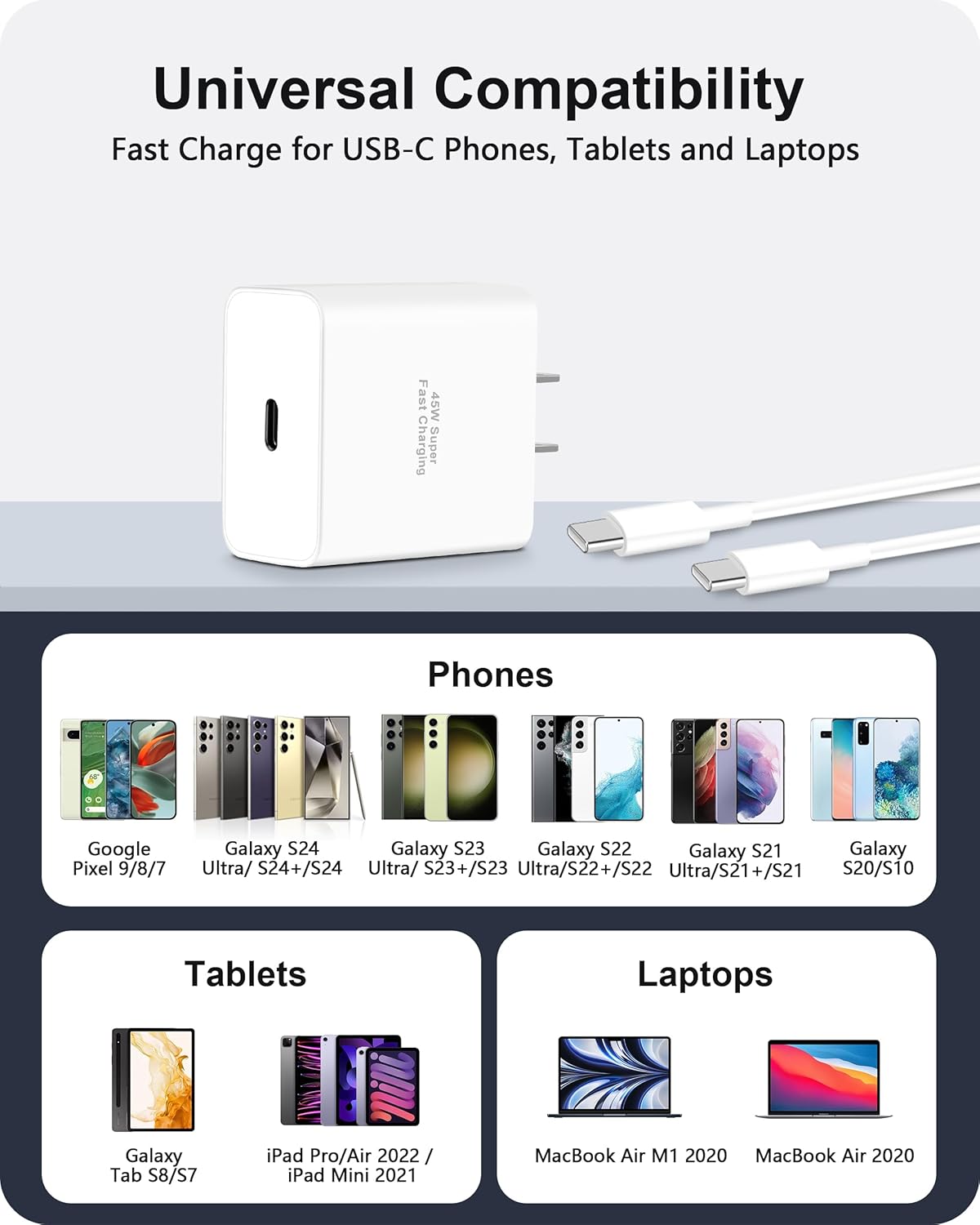 Google 45W PD Fast Charger