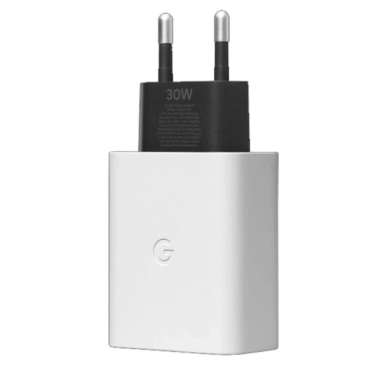 Original Google 30W PD Fast USB-C Charger Compatible with Google Products that support 30w charging.