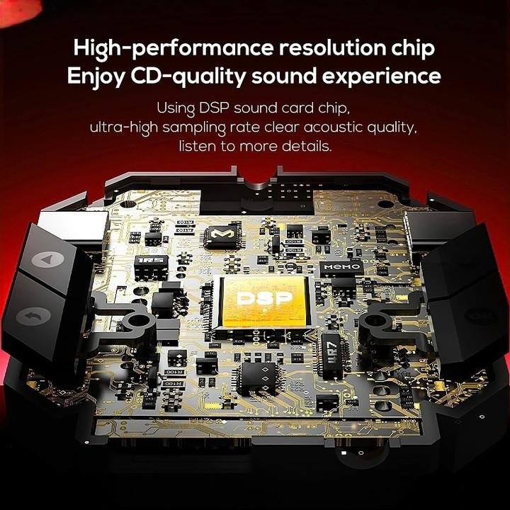 Memo ZH02 Display Splitter DSP Sound Card for Gaming 🔥