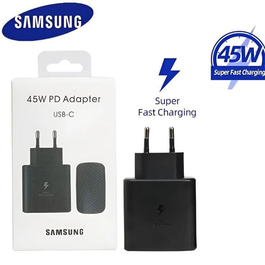 Official Samsung 45w Super Fast Charger 100% Original.