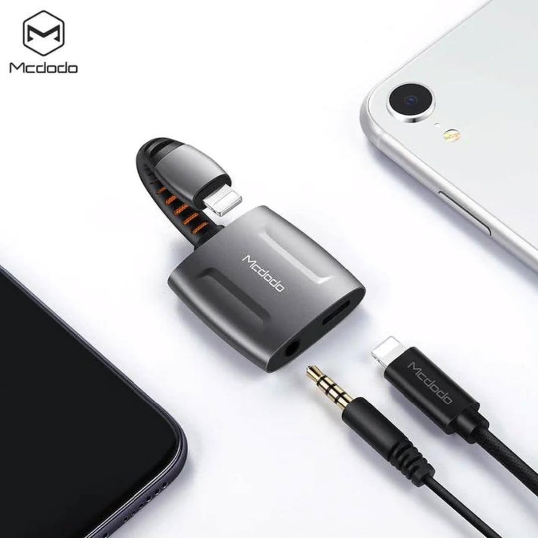 Mcdodo CA-634 Odin Series Lightning to Lightning & DC3.5mm Audio Adapter Pro