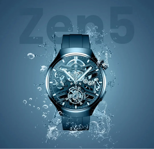 ZedX Zen 5 - Luxury Smart Watch with Water Resistance and High-Tech Features