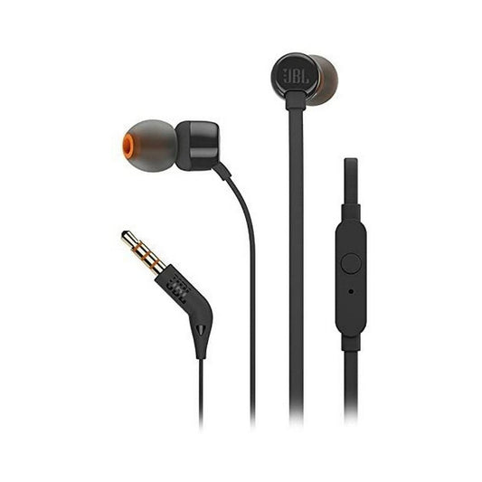 JBL Tune 110  Wired Handsfree with Mic – Original JBL Earphones