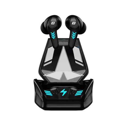 DEFY Gravity Turbo with Low Latency for Gaming, 30 Hours Playback, LED Lights Bluetooth Headset.