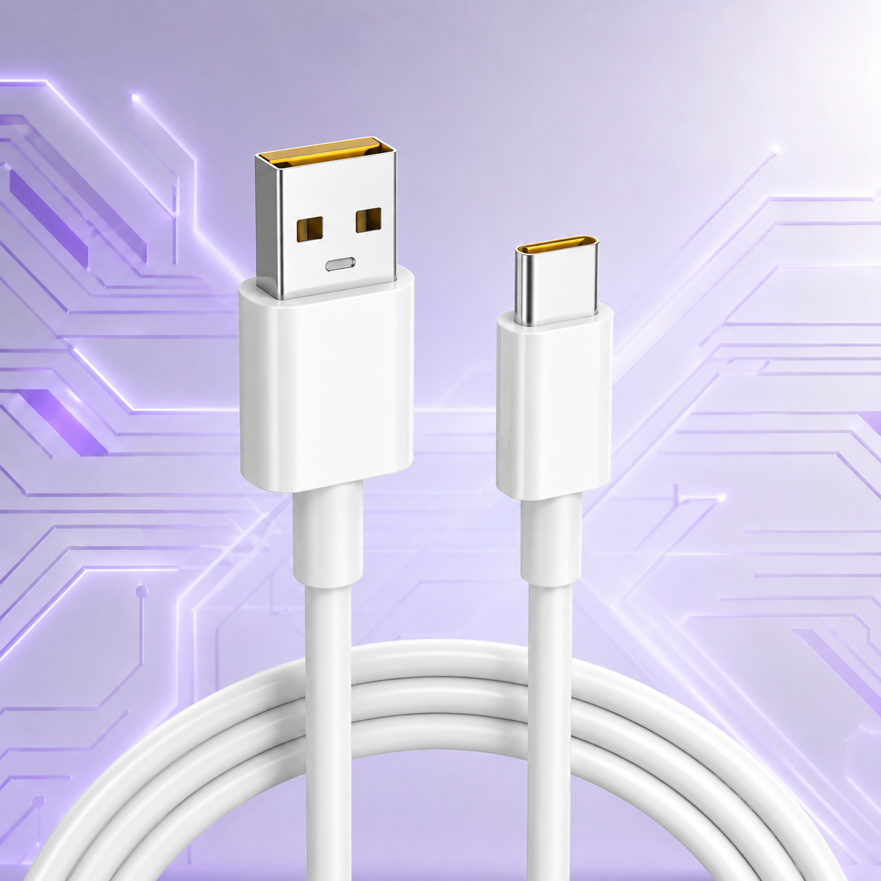 Original OPPO VOOC 65W fast charging cable Type-C for OPPO smartphones and USB-C devices