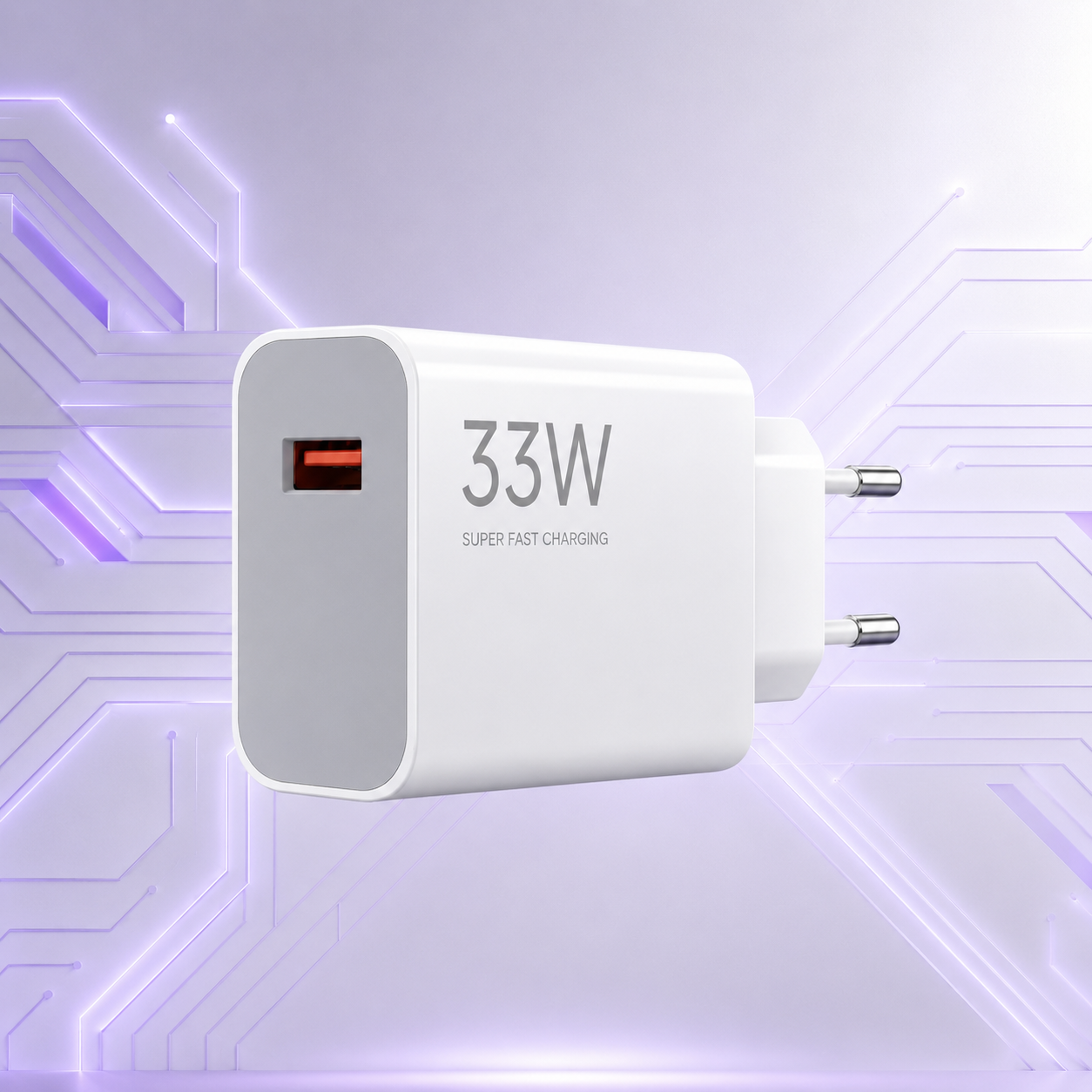 Xiaomi 33W Fast Charger USB-C quick charging adapter for Xiaomi smartphones and compatible devices