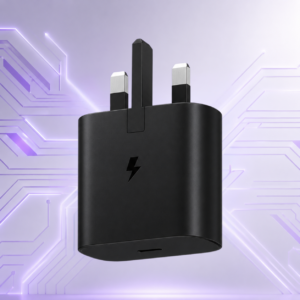 Samsung 45W 3-Pin Super Fast Charger USB-C PD fast charging adapter for Samsung Galaxy smartphones and tablets