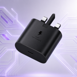 Samsung 25W 3-Pin Super Fast Charger USB-C PD fast charging adapter for Samsung Galaxy smartphones