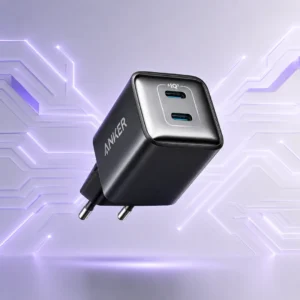 Original Anker 511 Nano 3 30W USB-C GaN fast charger in Latte color